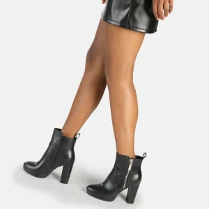 Women BUFFALO Ankle Boots^Amy Zip Ankle-Boot Vegan