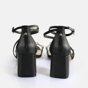 Women BUFFALO Occasion Shoes^April Glam Heeled Sandals Vegan