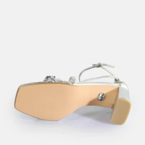 Women BUFFALO Occasion Shoes^April Glam Heeled Sandals Vegan
