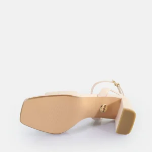 Women BUFFALO Occasion Shoes^April Neat Heeled Sandals Vegan