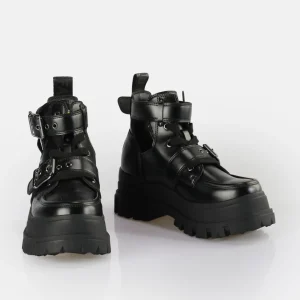 Women BUFFALO Ankle Boots^Aspha Bike Ankle Boot Vegan