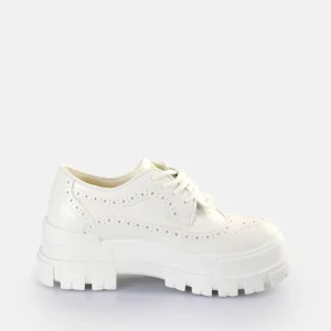 Women BUFFALO Vegan Shoes^Aspha Brogue Loafers Vegan