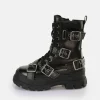 Women BUFFALO Vegan Shoes^Aspha Buckle Mid Ankle Boot Vegan