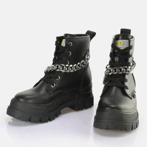 Women BUFFALO Ankle Boots^Aspha Chain Ankle Boot Vegan