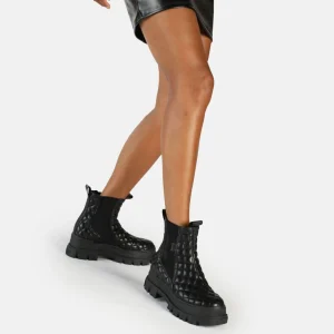 Women BUFFALO Ankle Boots^Aspha Chelsea Mid Ankle Boot Vegan