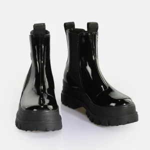 Women BUFFALO Ankle Boots^Aspha Chelsea Mid Ankle-Boot Vegan