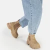 Women BUFFALO Ankle Boots^Aspha Chelsea Mid Vegan Nubuck Fur