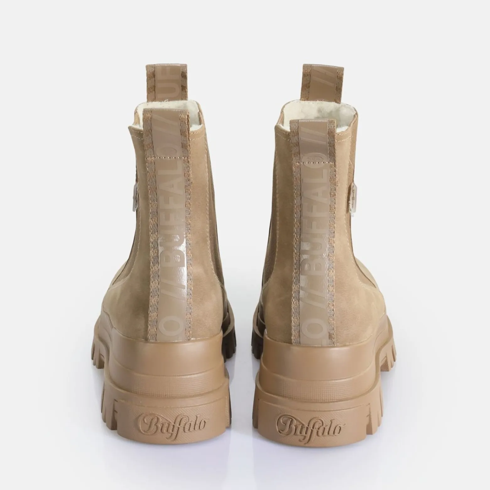 aspha_chelsea_mid_vegan_nubuck_fur_2.webp Women BUFFALO Ankle Boots^Aspha Chelsea Mid Vegan Nubuck Fur