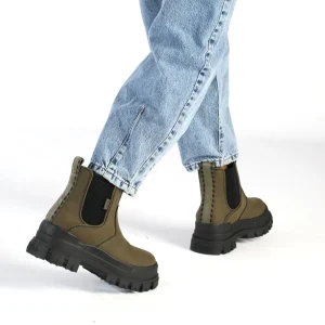 Women BUFFALO Ankle Boots^Aspha Chelsea Warm Boot Vegan