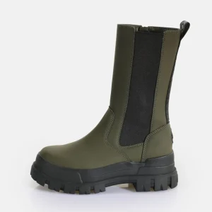 Women BUFFALO Vegan Shoes^Aspha Clf Rain Chelsea Hi Boot Vegan