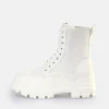 Women BUFFALO Vegan Shoes^Aspha Com2 Laceup Mid Ankle Boot Vegan