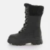 Women BUFFALO Vegan Shoes^Aspha Duck Boot Warm Boot Vegan