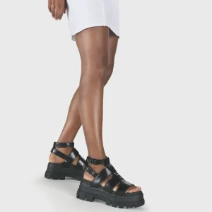 Women BUFFALO Vegan Shoes^Aspha Gld Platform Sandal Vegan