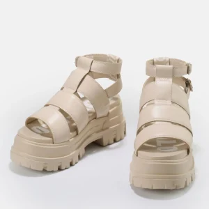 Women BUFFALO Vegan Shoes^Aspha Gld Platform Sandal Vegan