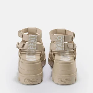 Women BUFFALO Vegan Shoes^Aspha Gld Platform Sandal Vegan