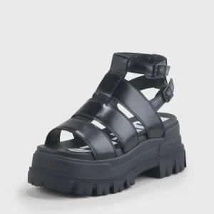 Women BUFFALO Vegan Shoes^Aspha Gld Platform Sandal Vegan