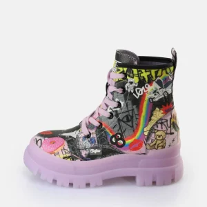 Women BUFFALO Ankle Boots^Aspha Lace Up Hi Ankle Boot Vegan