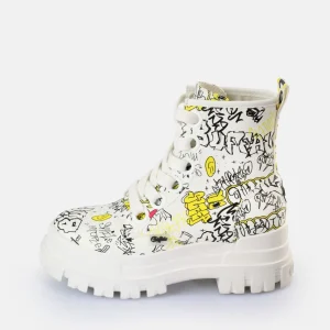 Women BUFFALO Ankle Boots^Aspha Lace Up Hi Ankle Boot Vegan