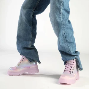 Women BUFFALO Ankle Boots^Aspha Lace Up Hi Ankle Boot Vegan