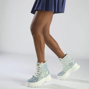 Women BUFFALO Ankle Boots^Aspha Lace Up Hi Ankle Boot Vegan
