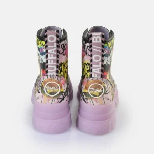 Women BUFFALO Ankle Boots^Aspha Lace Up Hi Ankle Boot Vegan