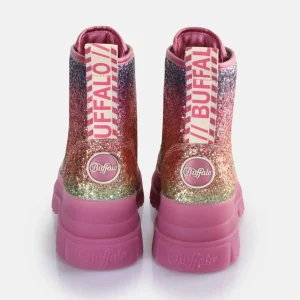 Women BUFFALO Ankle Boots^Aspha Lace Up Hi Ankle Boot Vegan