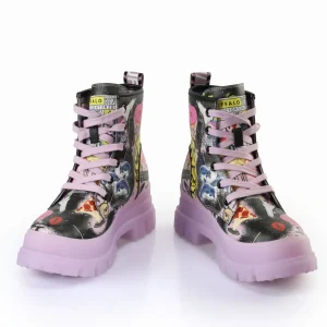 Women BUFFALO Ankle Boots^Aspha Lace Up Hi Ankle Boot Vegan