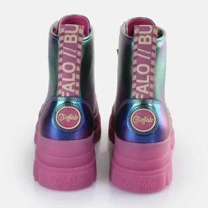Women BUFFALO Ankle Boots^Aspha Lace Up Hi Ankle Boot Vegan