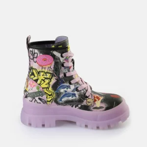 Women BUFFALO Ankle Boots^Aspha Lace Up Hi Ankle Boot Vegan