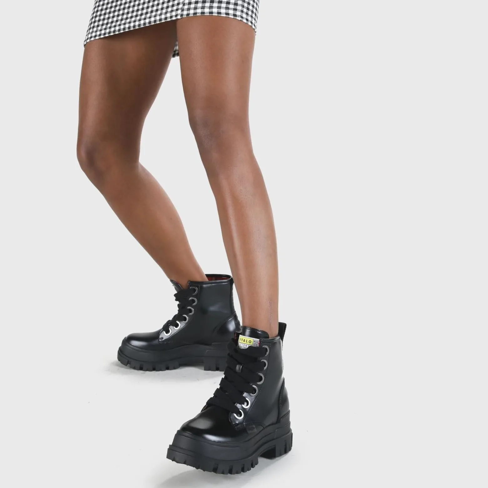 aspha_lace_up_hi_bootie_flat_vegan_1.webp Women BUFFALO Ankle Boots^Aspha Lace Up Hi Bootie Flat Vegan