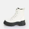 Women BUFFALO Ankle Boots^Aspha Laceup Hi Ankle Boot Vegan