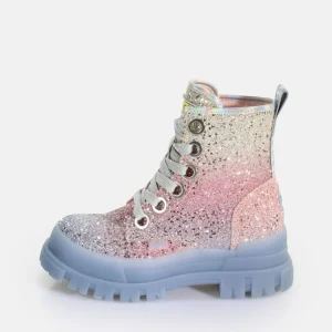 Women BUFFALO Ankle Boots^Aspha Laceup Hi Ankle Boot Vegan