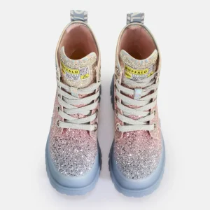Women BUFFALO Ankle Boots^Aspha Laceup Hi Ankle Boot Vegan