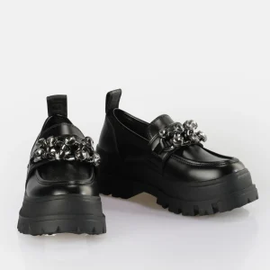 Women BUFFALO Flats^Aspha Loafer Glam Vegan