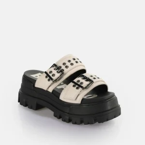 Women BUFFALO Vegan Shoes^Aspha Loop Platform Sandals Vegan