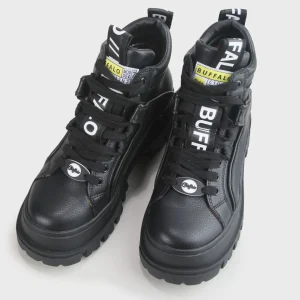 Women BUFFALO Vegan Shoes^Aspha Nc Mid Bootie Flat Vegan