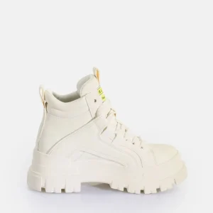 Women BUFFALO Ankle Boots^Aspha Nc Mid Laceup Ankle-Boot Vegan