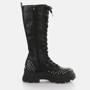 Women BUFFALO Vegan Shoes^Aspha On Pin Laceup Hi Boot Vegan