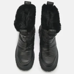 Women BUFFALO Ankle Boots^Aspha Quilt Bootie Flat Vegan