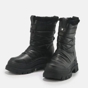 Women BUFFALO Ankle Boots^Aspha Quilt Bootie Flat Vegan