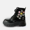 Women BUFFALO Ankle Boots^Aspha Rld Buttons Ankle Boot Vegan