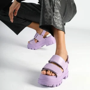 Women BUFFALO Vegan Shoes^Aspha Snd Platform Sandals Vegan