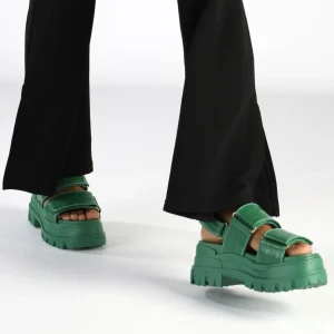 Women BUFFALO Vegan Shoes^Aspha Snd Platform Sandals Vegan