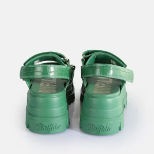 Women BUFFALO Vegan Shoes^Aspha Snd Platform Sandals Vegan