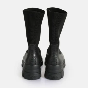 Women BUFFALO Vegan Shoes^Aspha Sock Boot Short Boot Vegan