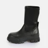 Women BUFFALO Ankle Boots^Aspha Sockboot Mid Ankle-Boot Vegan