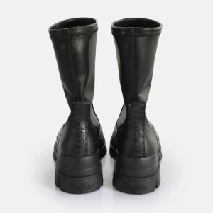 Women BUFFALO Ankle Boots^Aspha Sockboot Mid Ankle-Boot Vegan