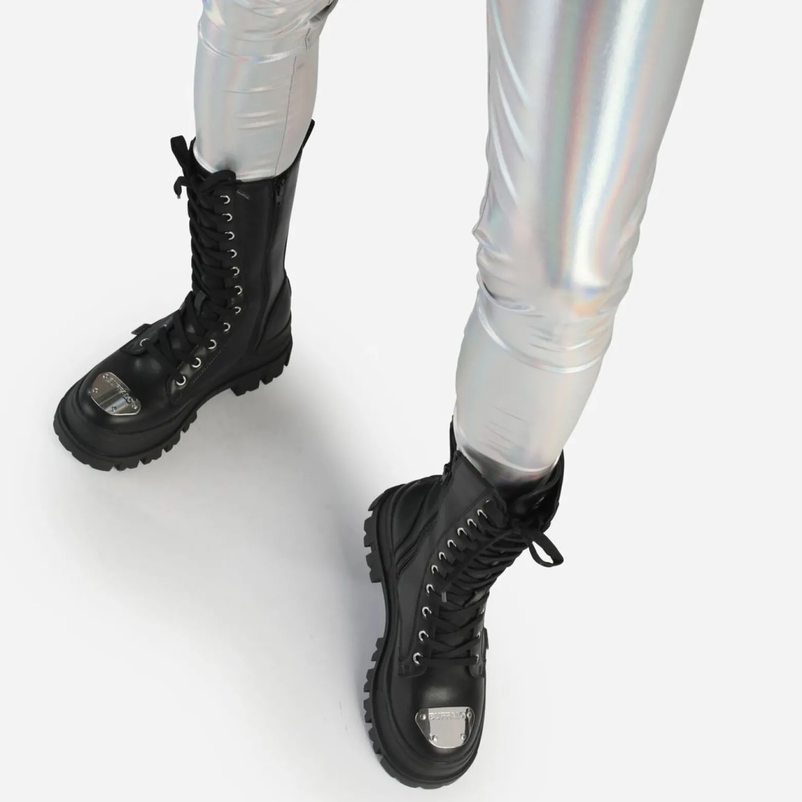 aspha_steel_laceup_hi_boot_vegan_1.webp Women BUFFALO Vegan Shoes^Aspha Steel Laceup Hi Boot Vegan