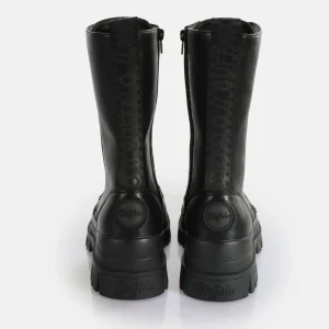 Women BUFFALO Vegan Shoes^Aspha Steel Laceup Hi Boot Vegan
