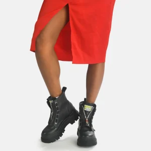 Women BUFFALO Ankle Boots^Aspha Zip Ankle Boot Vegan